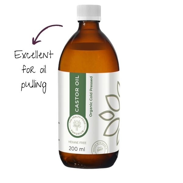 Cold Pressed Castor Oil (Hexane Free) - 200ml