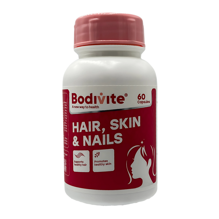 Bodivite Hair, Skin and Nails - 60 Capsules - Pharma2U