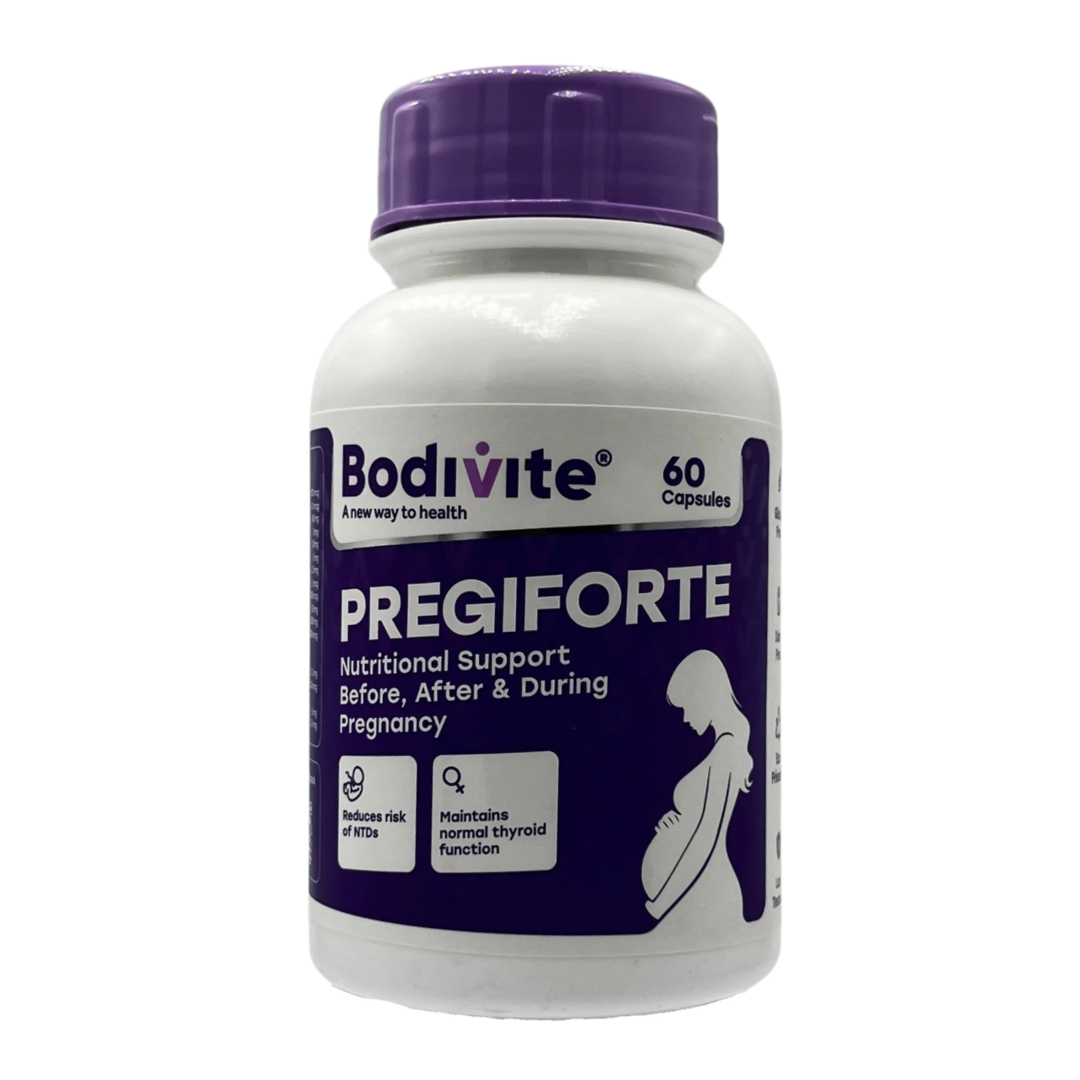 Bodivite Pregiforte -60 Capsules - Pharma2U