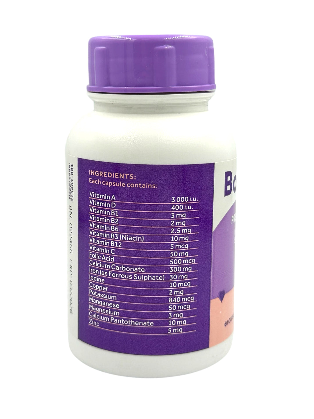 Bodivite Pregiforte - 60 Capsules