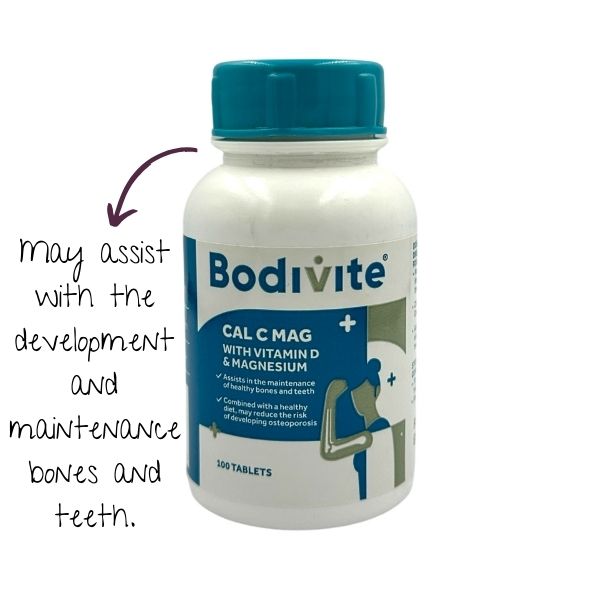 Bodivite Cal C Mag with Vit D and Magnesium - 100 Tablets