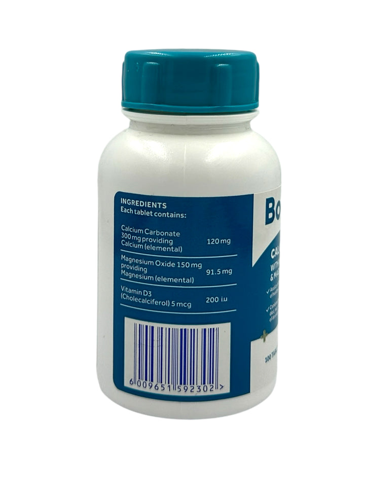 Bodivite Cal C Mag with Vit D and Magnesium - 100 Tablets