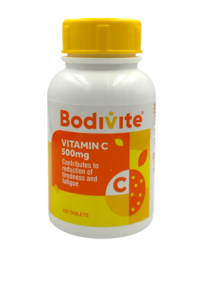 Bodivite Vitamin C 500mg - 100 Tablets