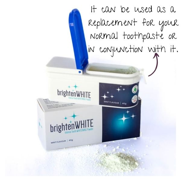 BrightenWHITE Intense Teeth Whitening Powder - 40g