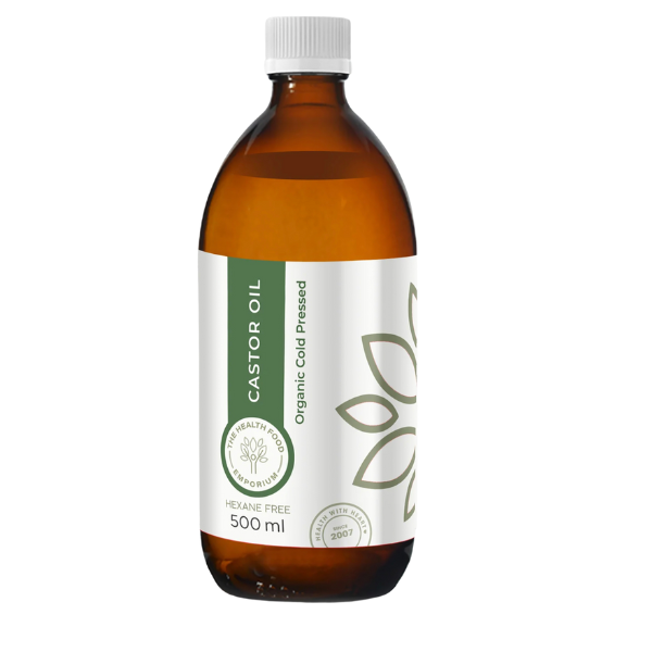 Cold Pressed Castor Oil (Hexane Free) - 500ml