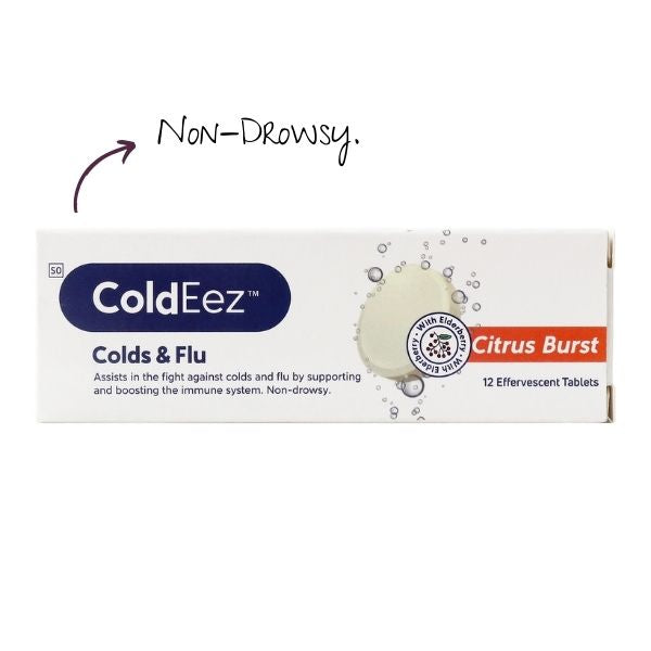 ColdEez - 12 Effervescent Tablets