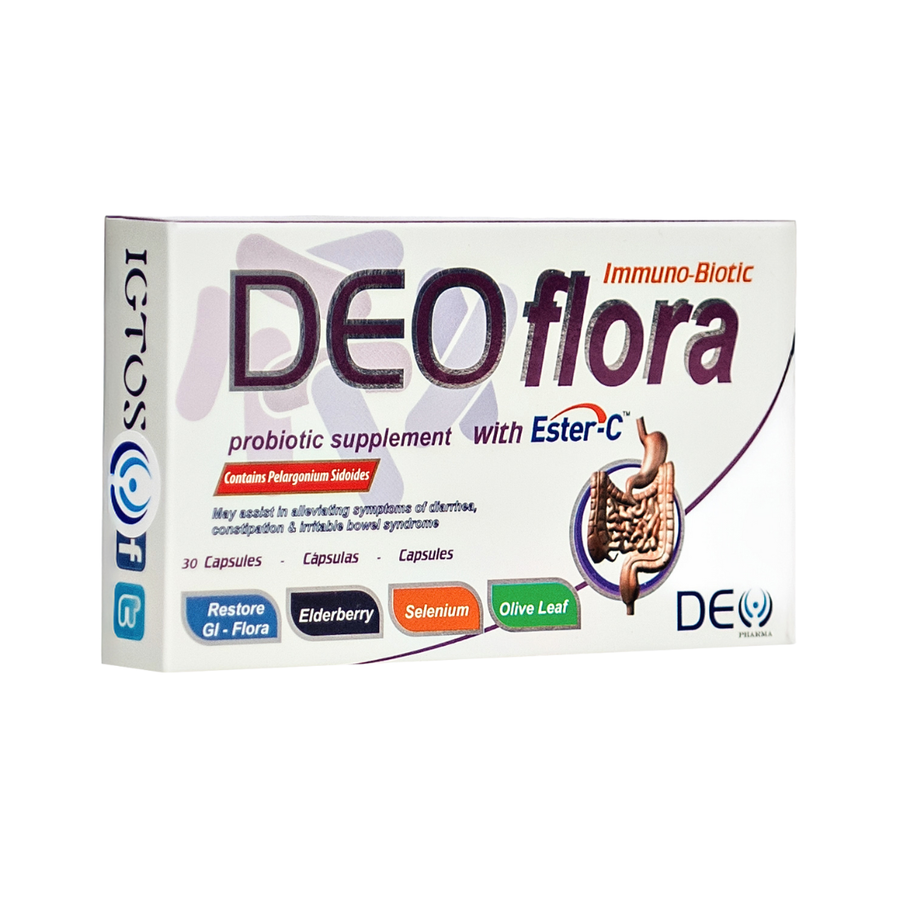 DEOFlora - 30 Capsules - Pharma2U
