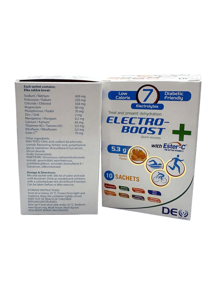 Electro-Boost + with Ester-C Naartjie (2 Pack) - 20 Sachets