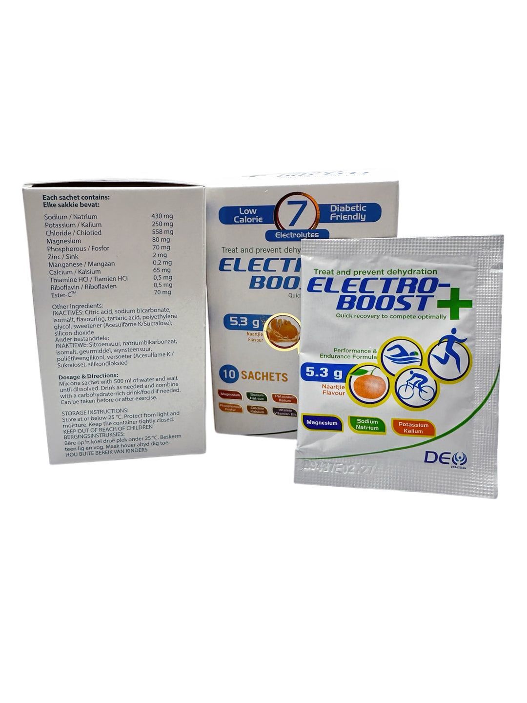 Electro-Boost + with Ester-C Naartjie (2 Pack) - 20 Sachets