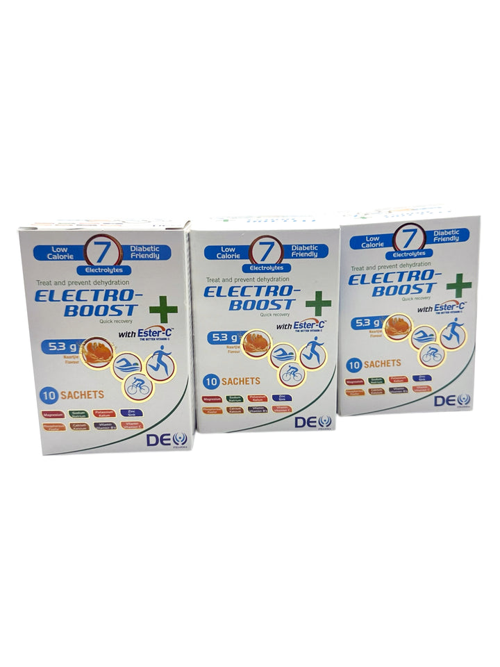 Electro-Boost + with Ester-C Naartjie (3 Pack) - 30 Sachets