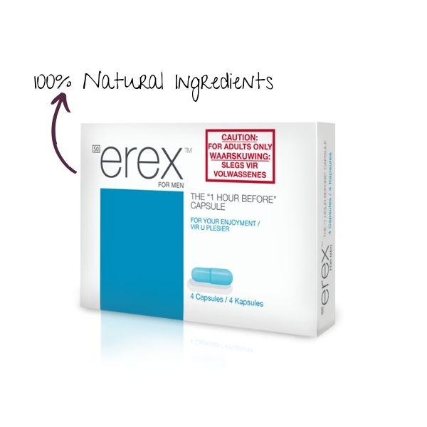 Erex for Men 1 Hour Before - 4 Capsules