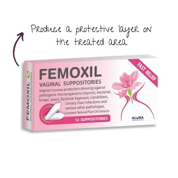 Femoxil Vaginal Suppositories - 12's