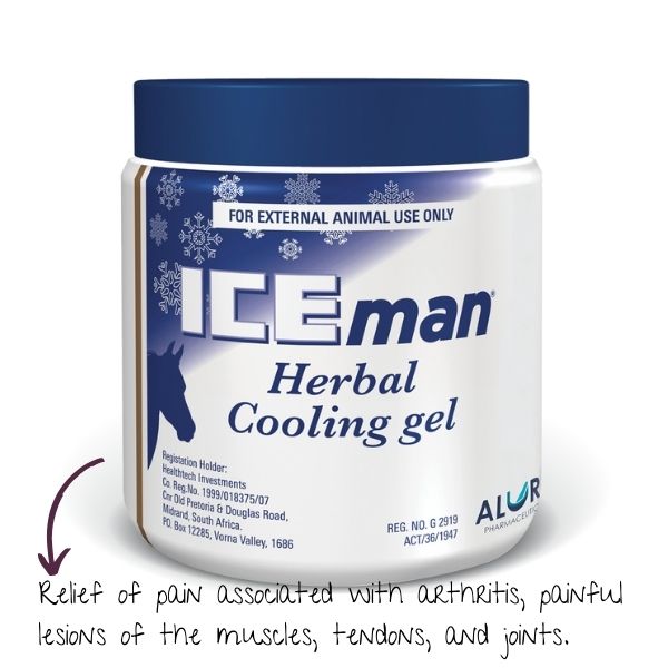 Iceman Original Herbal Cooling Gel - 500ml