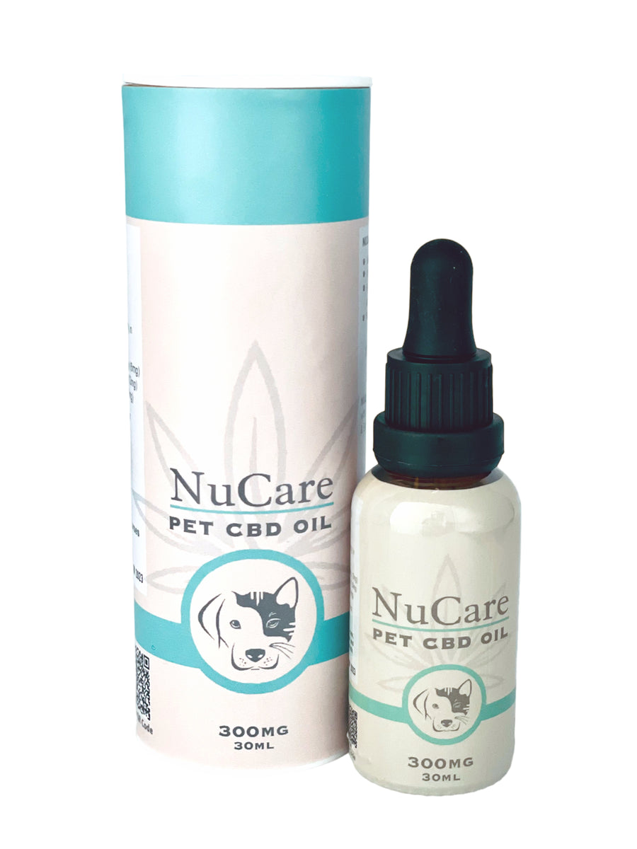 NuCare Pet CBD Oil 300mg - 30ml - Pharma2U