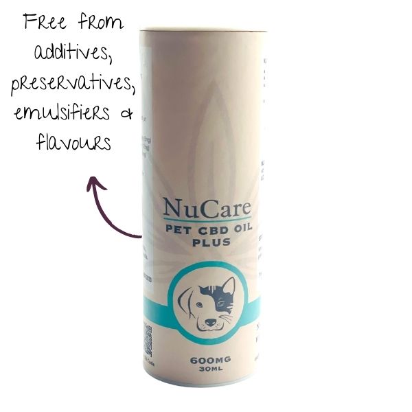 NuCare Pet CBD Oil PLUS 600mg - 30ml