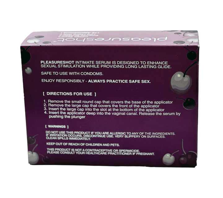 Pleasureshot Box 10 Applications x 2 Combo