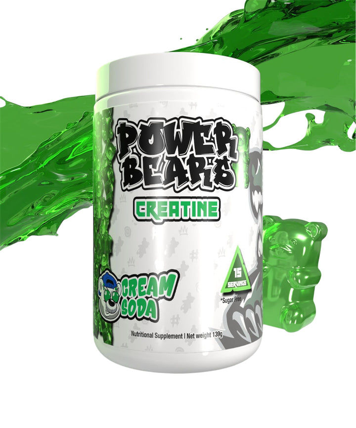 PowerBears Creatine Gummies Cream Soda - 139g