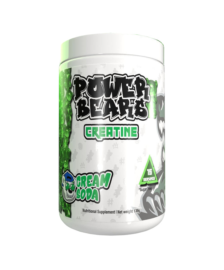 PowerBears Creatine Gummies Cream Soda - 139g