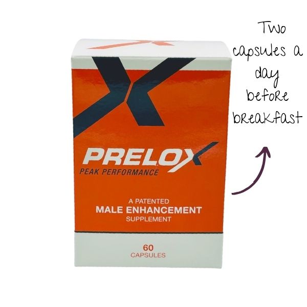 Prelox Male Enhancement Supplement - 60 Capsules