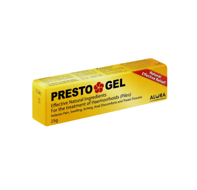 Presto Gel suppositories 12's - Pharma2U