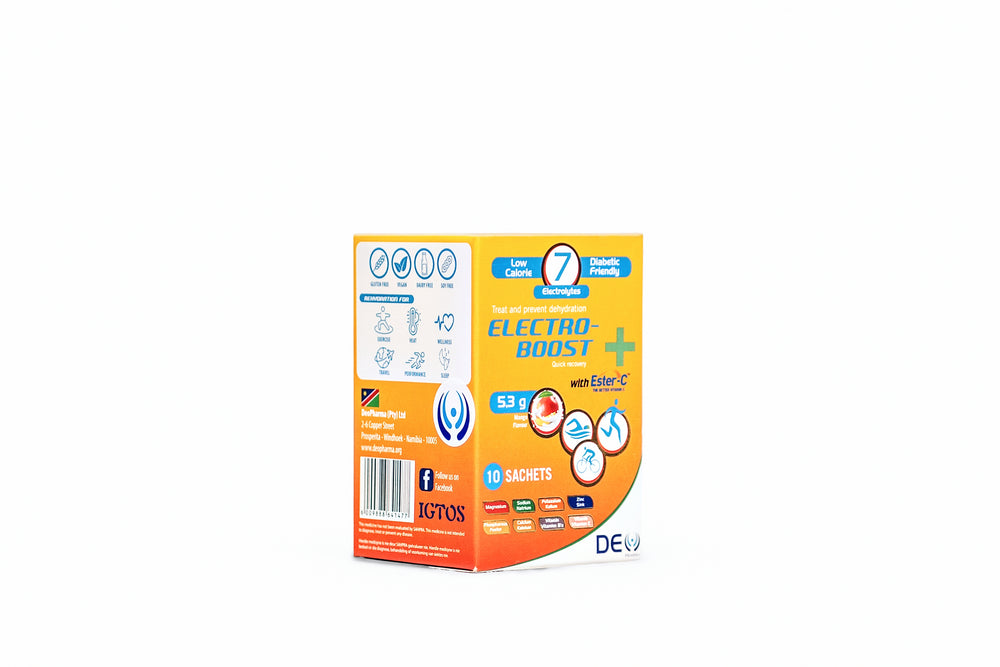 Electro-Boost with Ester-C Mango - 10 Sachets - Pharma2U