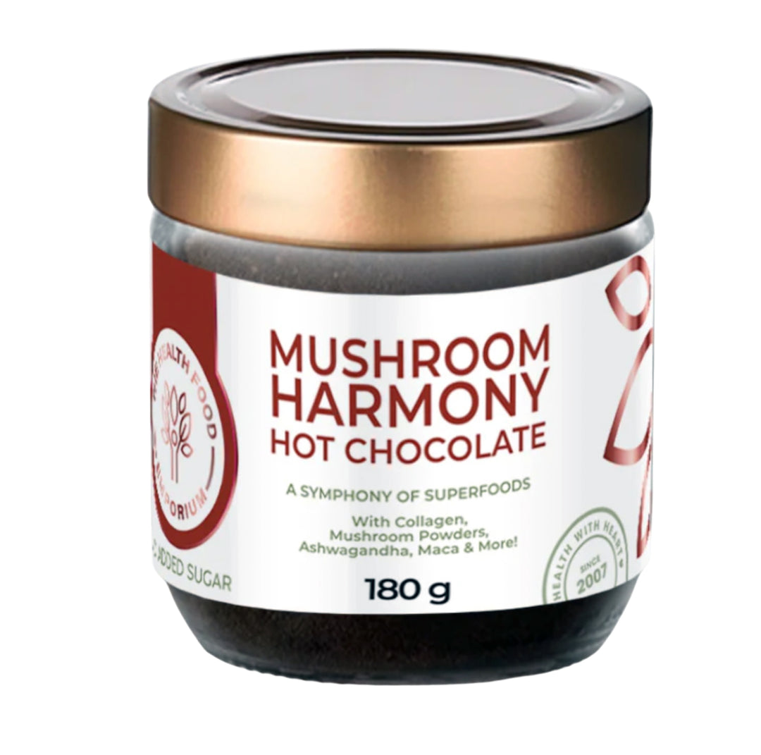 The Health Food Emporium Mushroom Harmony Hot Chocolate Jar - 180 g