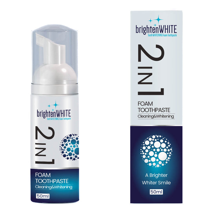 Brightenwhite 2-in-1 Foam Toothpaste - 50ml