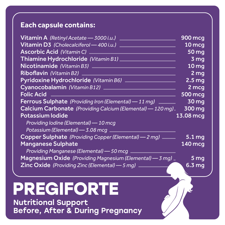 Bodivite Pregiforte - 60 Capsules