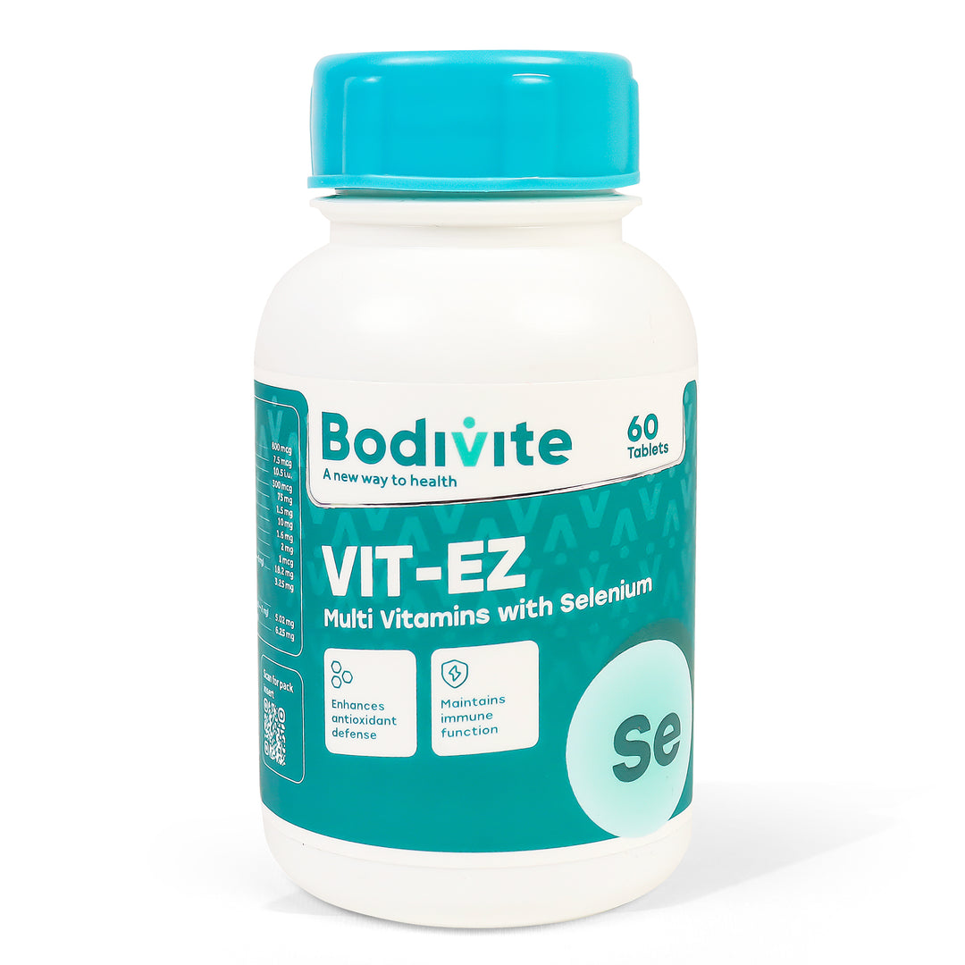 Bodivite Vit-Ez with Selenium - 100 Tablets