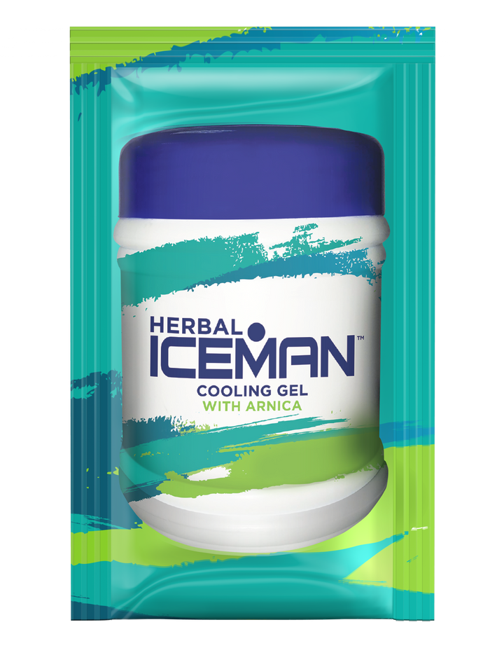 Herbal Iceman Cooling Gel with Arnica Sachets - 20's