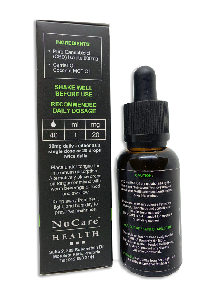 NuCare™️ CBD made with pure CBD isolate  - Nucare Health Shop 