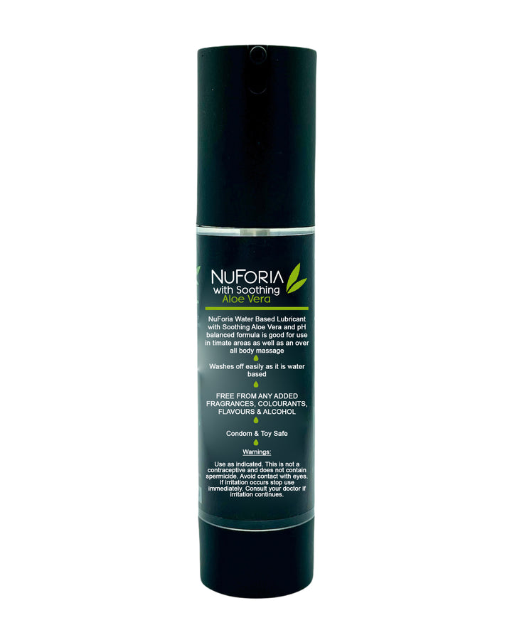 NuForia Water Based Lubricant Soothing Aloe Vera - 50ml